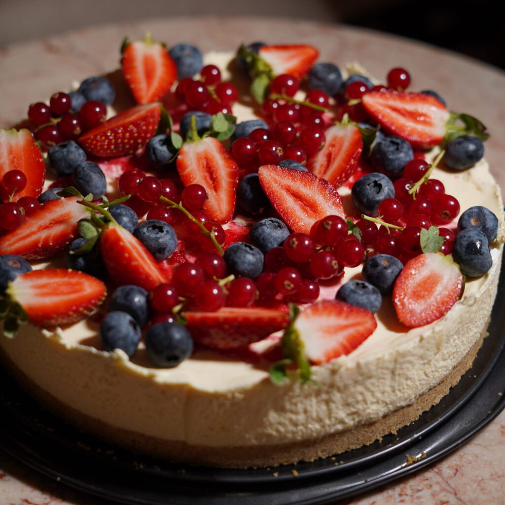 Meyveli Cheesecake