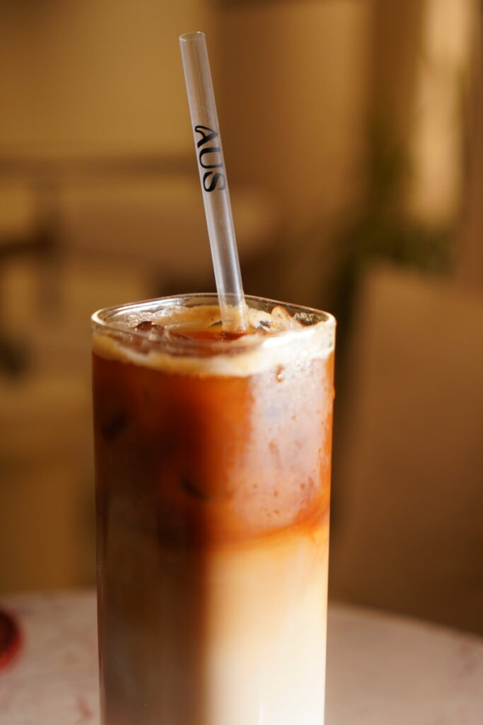 Iced Toffee Nut Latte